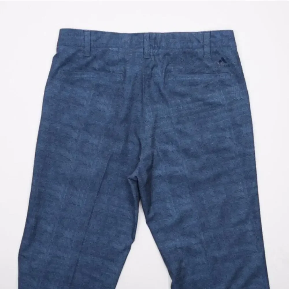 Adidas Ultimate Chino Golf Pants Size Mens 32 X 30 Heathered Blue